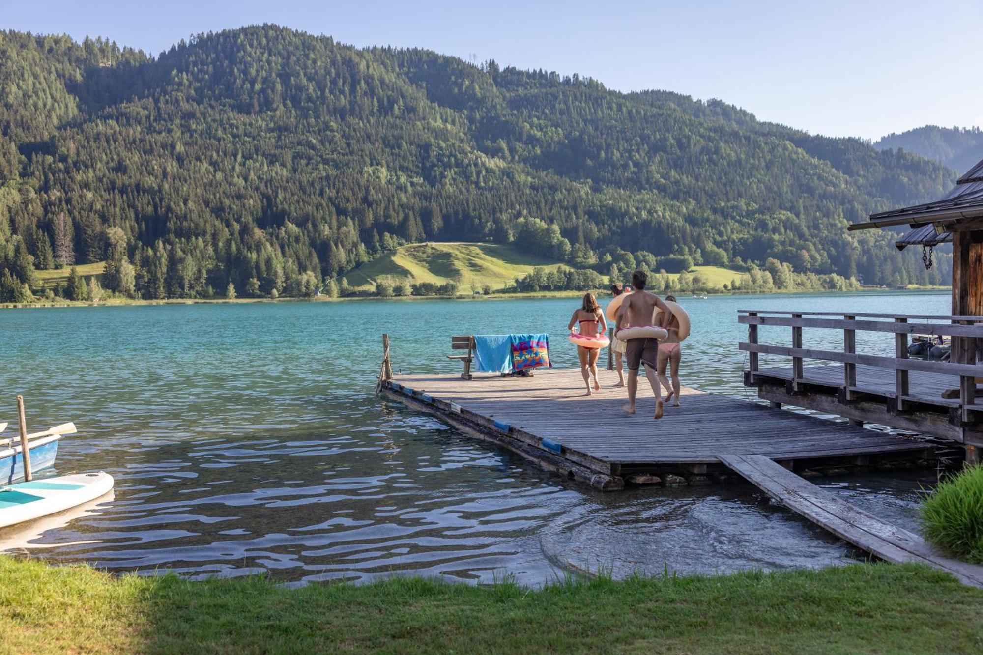 Ferienhof Hoffmann Hotel Weissensee Exterior foto